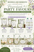 Wedding Party Favours Print Only Design Collection