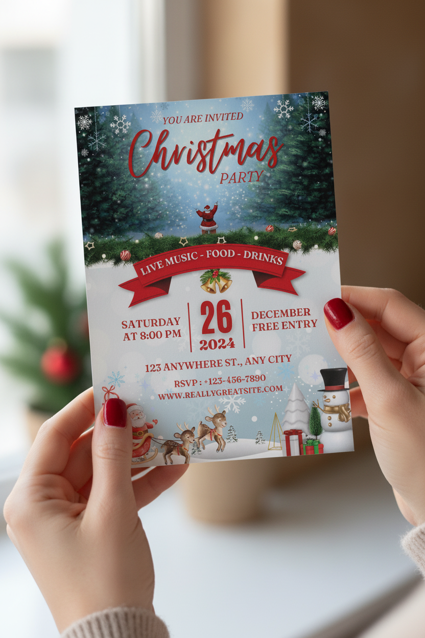 Digital Invites For Seasonal Occasions