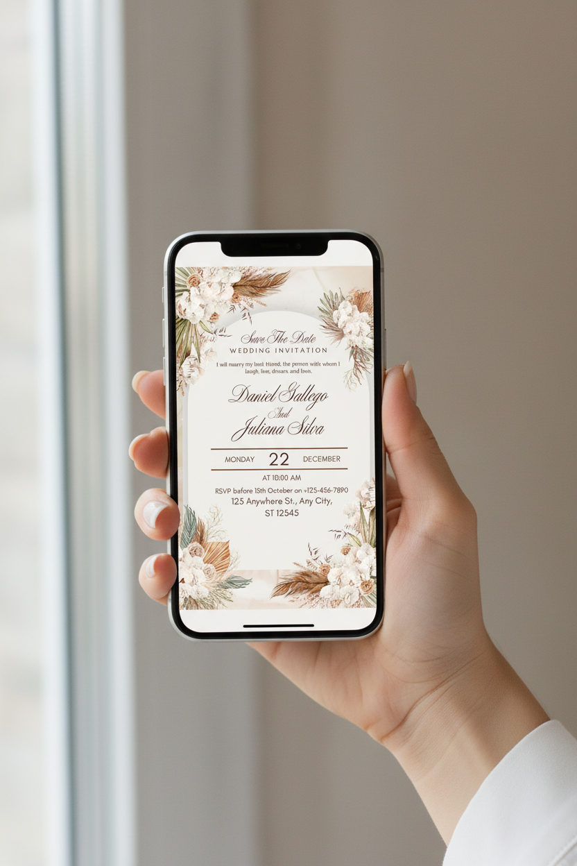 Digital Invites For Weddings