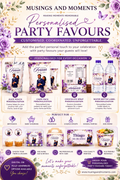Wedding Party Favours Fully Assembled Collection