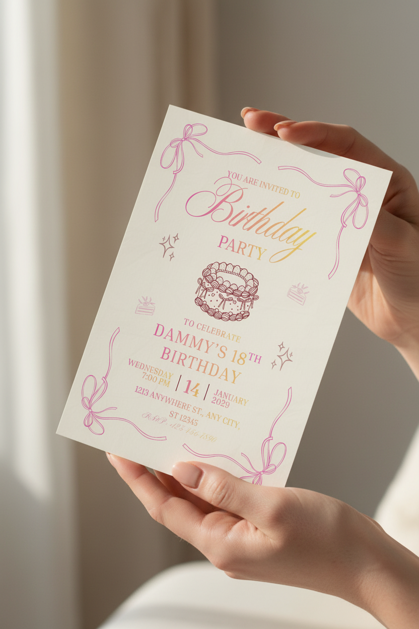 Digital Invites For Birthdays
