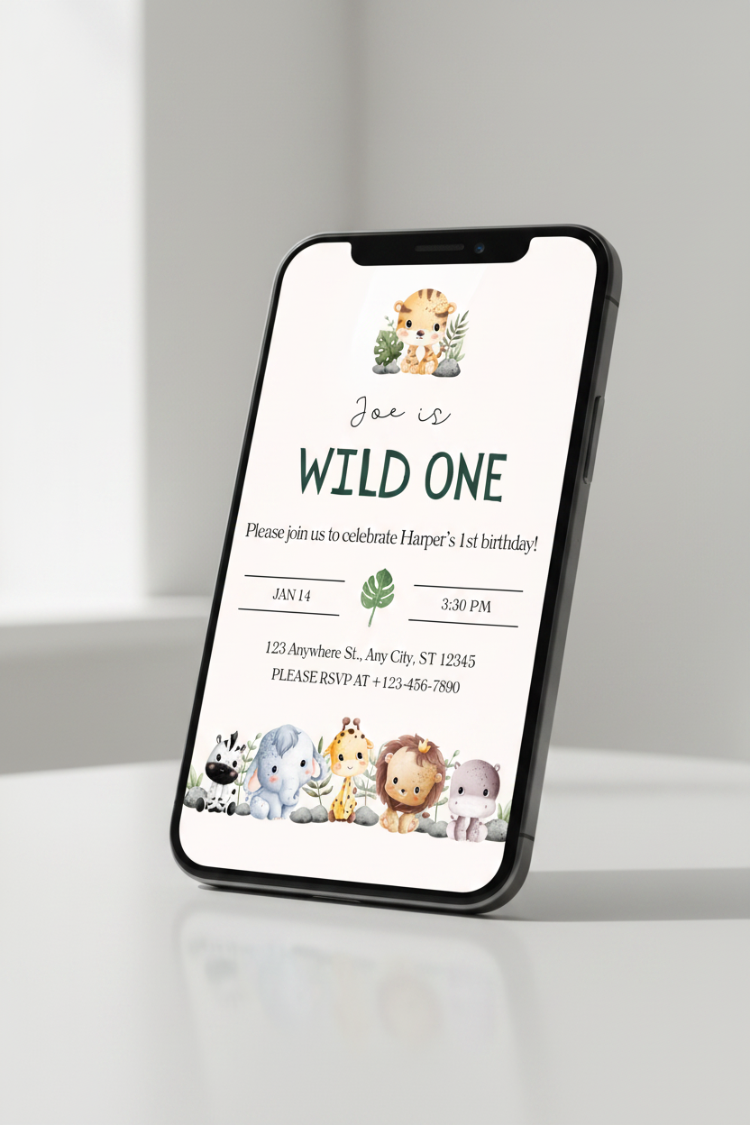 Digital Invites For Birthdays