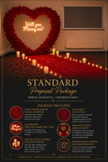 Wedding Proposal Decoration Setup Service