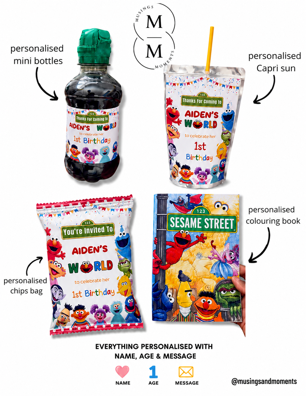 Birthday Party Favours Bundle