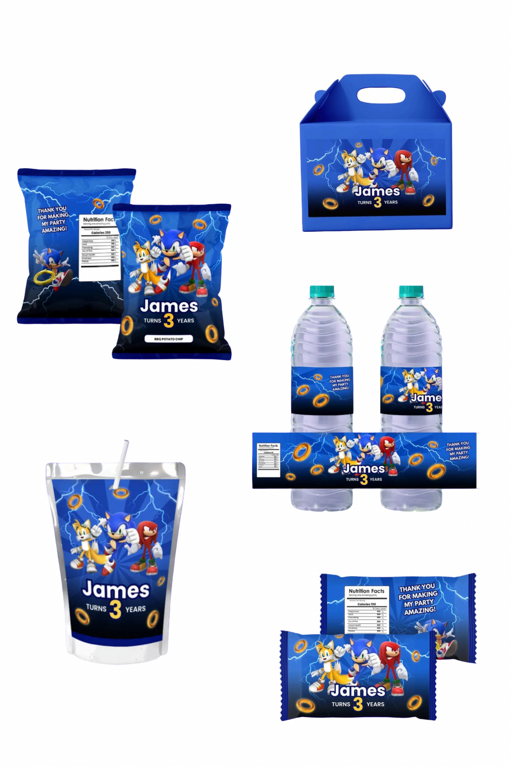 Birthday Party Favours Bundle