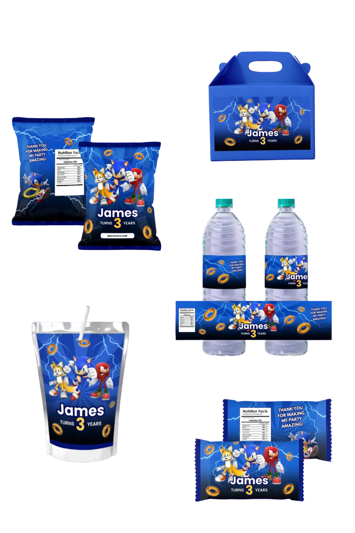 Birthday Party Favours Bundle